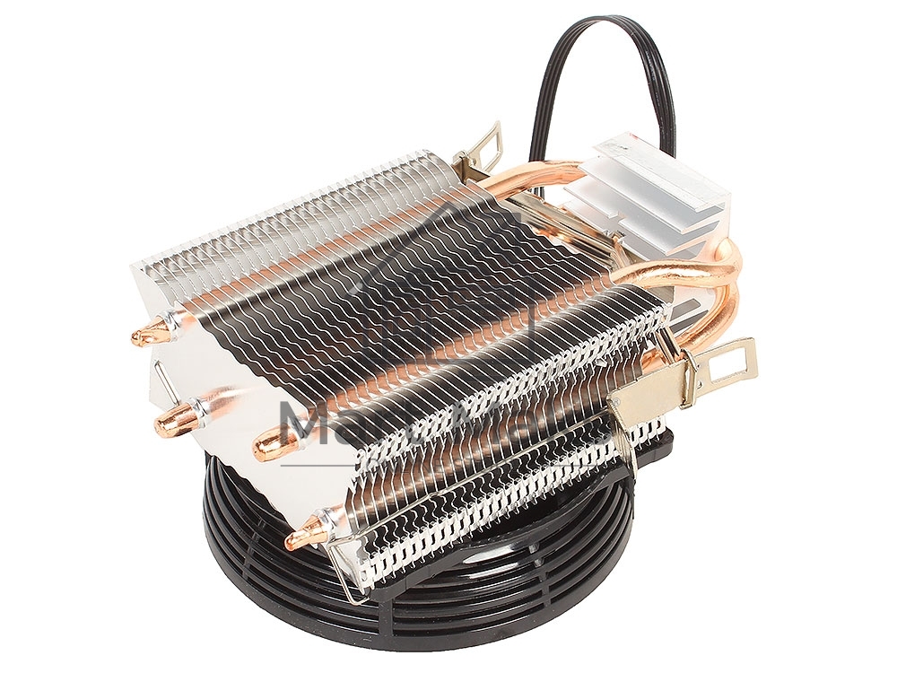 Кулер для процессора AeroCool / Formula Verkho 2 серебристый, 90 мм, алюминий/медь, 2000 об/мин, 25 дБ, 4 pin, 110 Вт, 125 мм