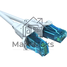 Патч-корд Vention прямой UTP cat.5е, RJ45 - 0,75м. Серый VAP-A10-S075