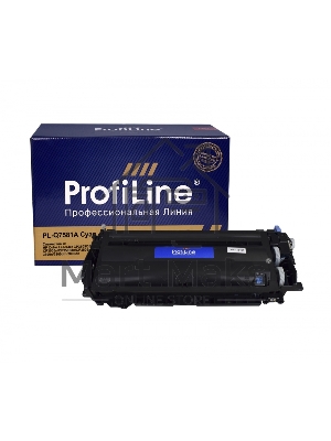 Картридж лазерный ProfiLine PL-Q7581A №503A для принтеров HP Color LaserJet 3800/CP3505 Cyan 6000 копий