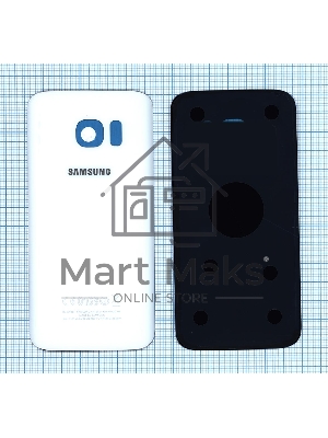 Задняя крышка для Samsung G930F Galaxy S7 белый
