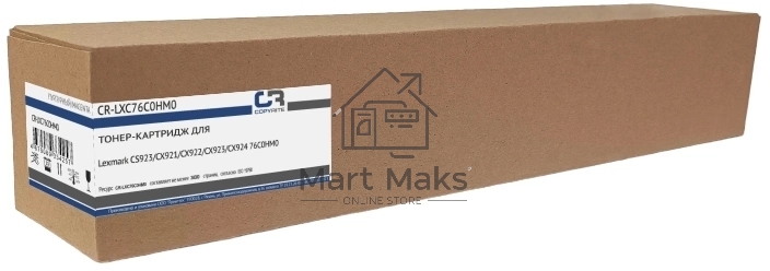 Картридж лазерный CopyRite CR-LXC76C0HM0 76C0HM0 пурпурный (34000стр.) для Lexmark CX921de/CX922de/CX923de/CX924dxe/CX924dte