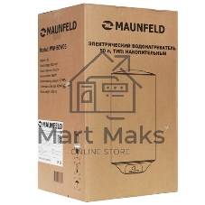 Водонагреватель электрический Maunfeld MWH50W03 белый, накопительный, 50 л, 1,5 кВт