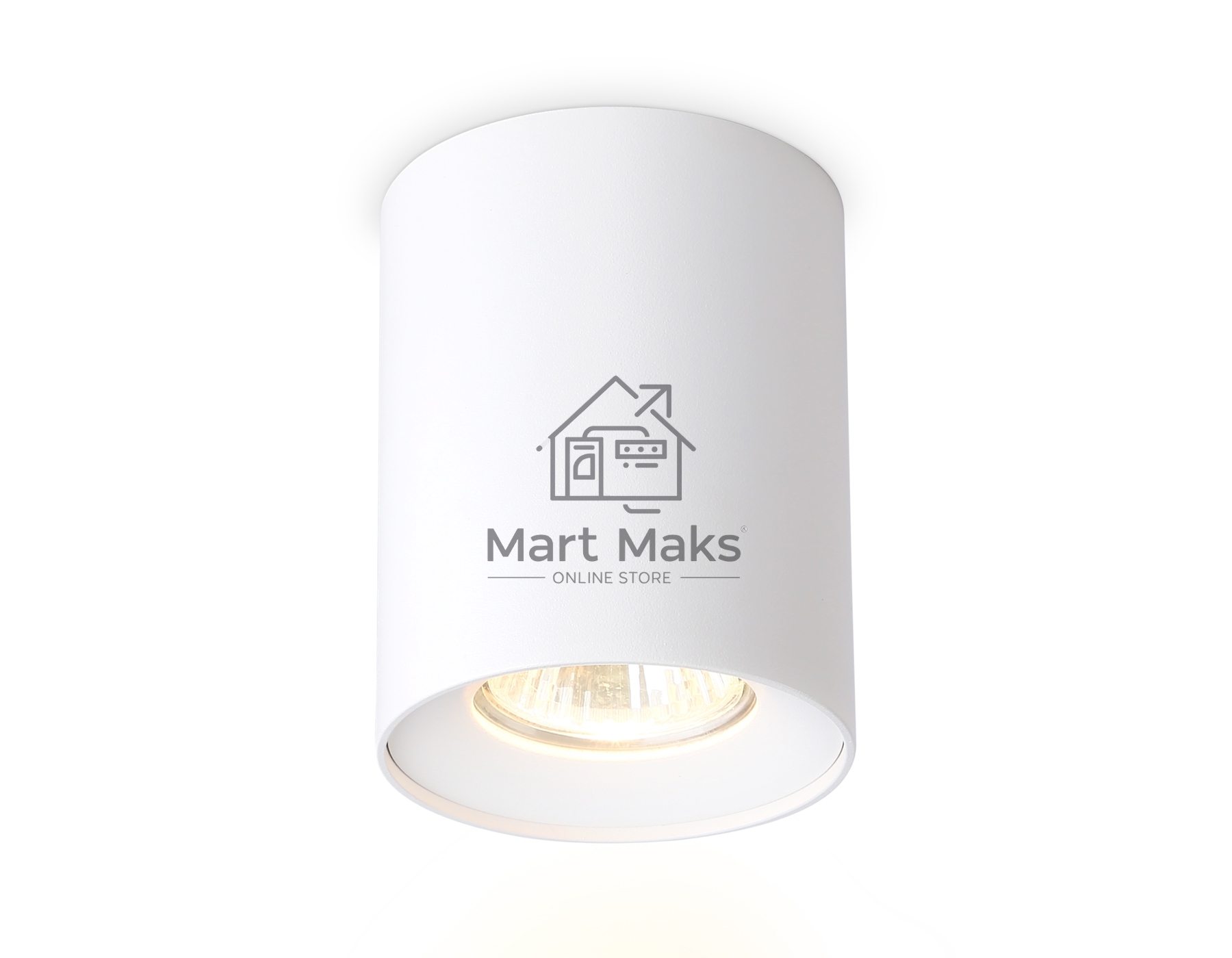 Светильник Ambrella light TN213136 WH белый GU10 max 12W D80*100