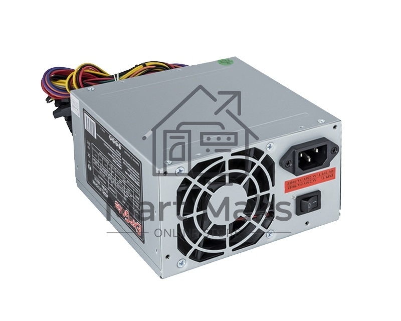 Блок питания ExeGate CP400 (EX165131RUS-PC), 400Вт, 80мм, серебряный