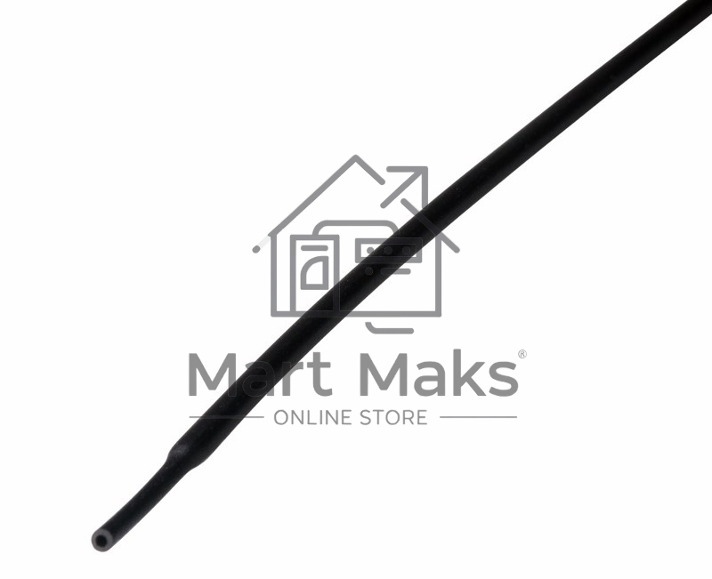 Трубка термоусадочная 1.0/0.5 1м черный Rexant 20-1006