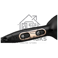 Фен Hyundai H-HD0767 черный, 2000 Вт, ионизация