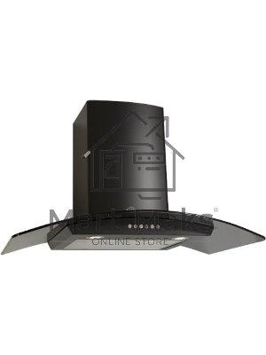 Вытяжка каминная Elikor Аметист S4 60П-700-Э4Д черный, 60 см, 700 куб. м/ч, 52 дБ