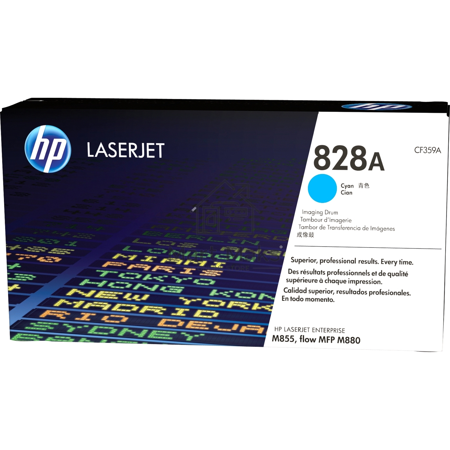 Фотобарабан HP 828A Cyan (CF359A) голубой, 30000 стр, для Color LaserJet Enterprise M855/M880/828A