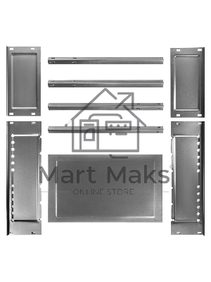 Мангал облегченный с ребрами жесткости 500x300x500 мм, Россия Camping Palisad