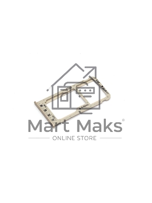 Лоток для SIM-карты Huawei Enjoy 7S золотой Лоток для SIM-карты Huawei Enjoy 7S золотой