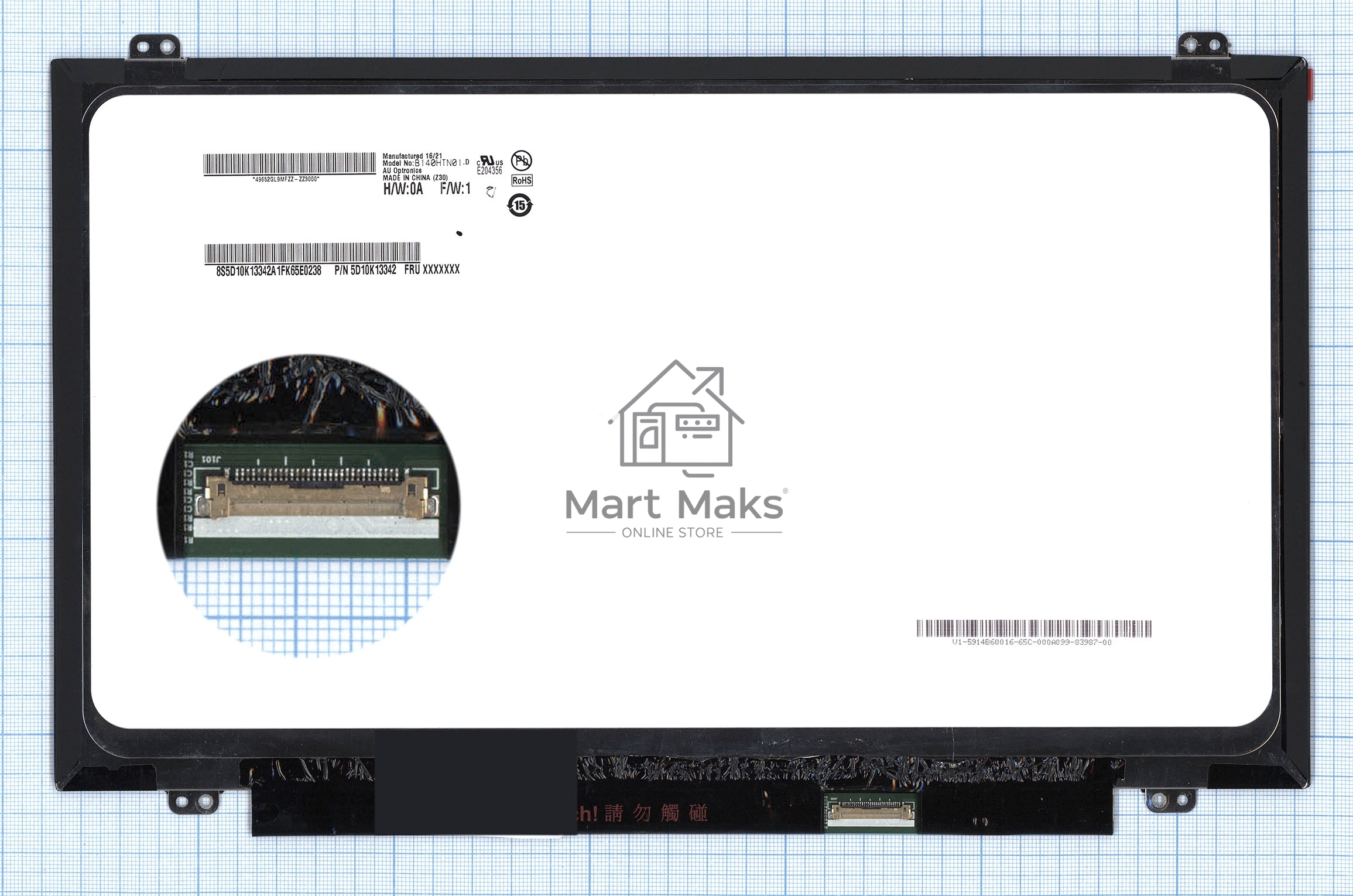 Матрица B140HAN01.0 HW:1A