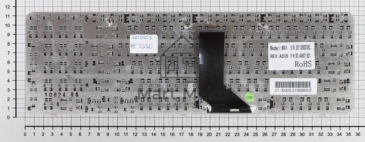 Клавиатура для ноутбука HP Pavilion G60 Compaq Presario CQ60 черная