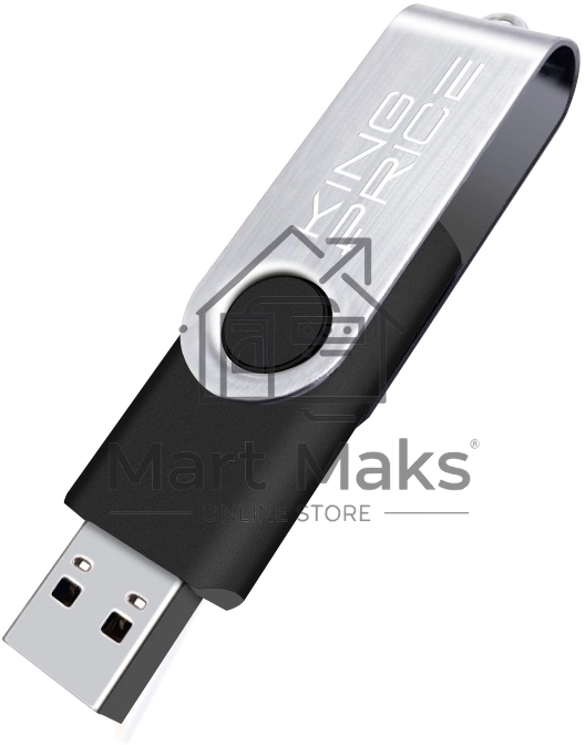 Флешка USB R/W KingPrice 8GB KPFD2 KPFD2A008ABK USB2.0 черный