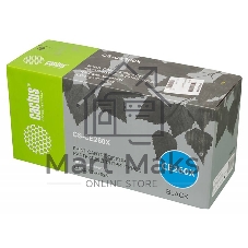 Картридж лазерный Cactus CS-CE260X черный (17000 стр.) для HP LJ CP4025/CP4525