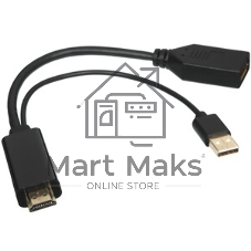 Адаптер USB TO DP(F) CG599E-0.15M 4K*60HZ VCOM