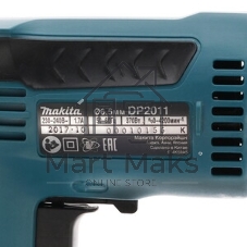 Дрель-шуруповерт Makita DP2011, 370 Вт, 28 Нм, щеточный