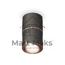 Светильник Ambrella Light XS7403100 DCH/PPG черный хром/золото розовое полированное MR16 GU5.3 (C7403, A2073, C7403, N7005)