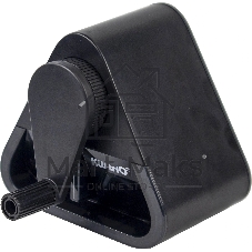 Точилка для карандашей механическая Kw-Trio 031GA-BLK 1 отверстие пластик черный