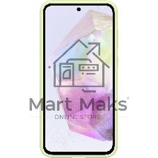 Чехол (клип-кейс) Samsung для Samsung Galaxy A35 Card Slot Case A35 лайм (EF-OA356TMEGRU)