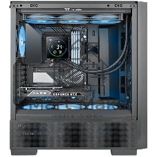 Система водяного охлаждения Thermaltake TH360-S V3 ARGB Soc-AM5/AM4/1200/1700/1851 черный 4-pin 37.8dB Al LCD 365W Ret (CL-W470-PL12SW-A)