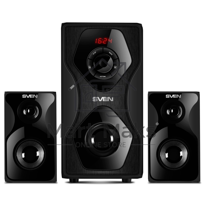 Акустическая система SVEN AC MS-2055, черный (55Вт, FM-тюнер, USB/SD, дисплей, ПДУ, Bluetooth)