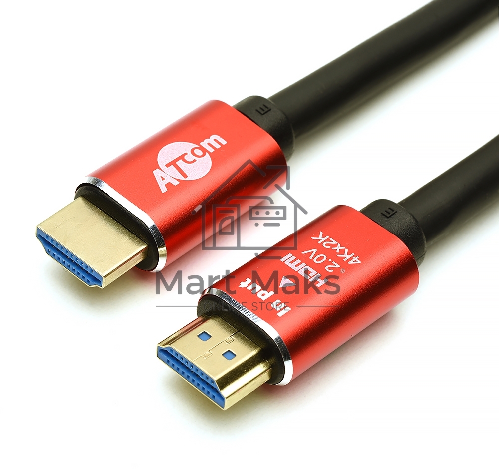 Кабель HDMI 30 m (Red/Gold, в пакете) VER 2.0 Кабель HDMI 30 m (Red/Gold, в пакете) VER 2.0