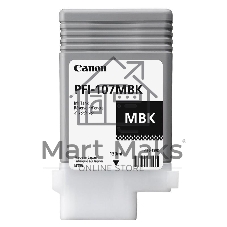 Картридж струйный Canon PFI-107MBK (6704B001) черный матовый (130 мл) для Canon iP F680/685/780/785
