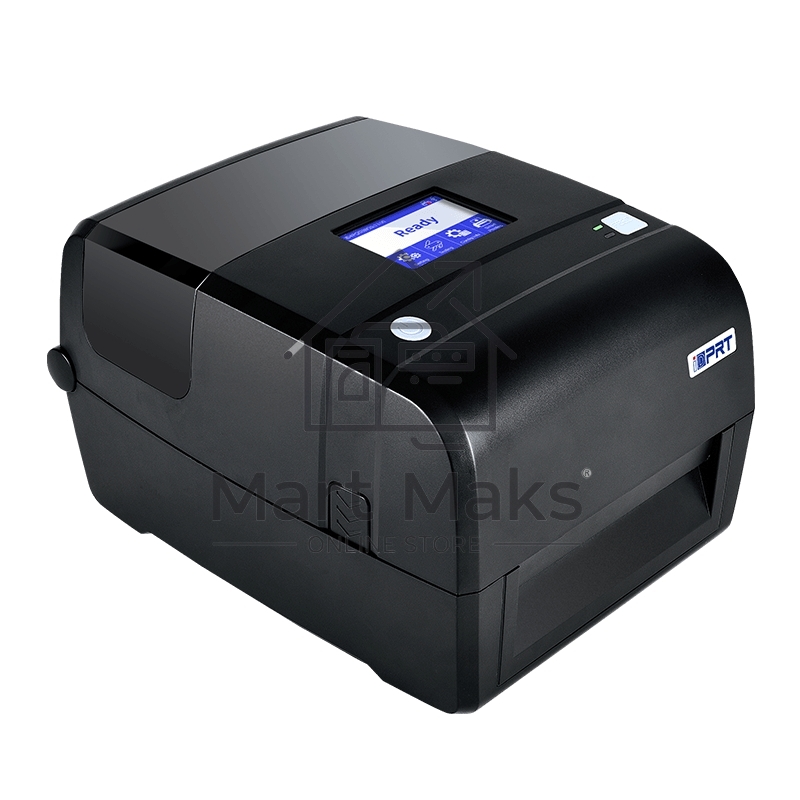 Принтер этикеток термотрансферный iDPRT iT4P 203 dpi, 203 мм/сек, Ethernet, RS232 (COM, Serial), USB, USB Host, черный