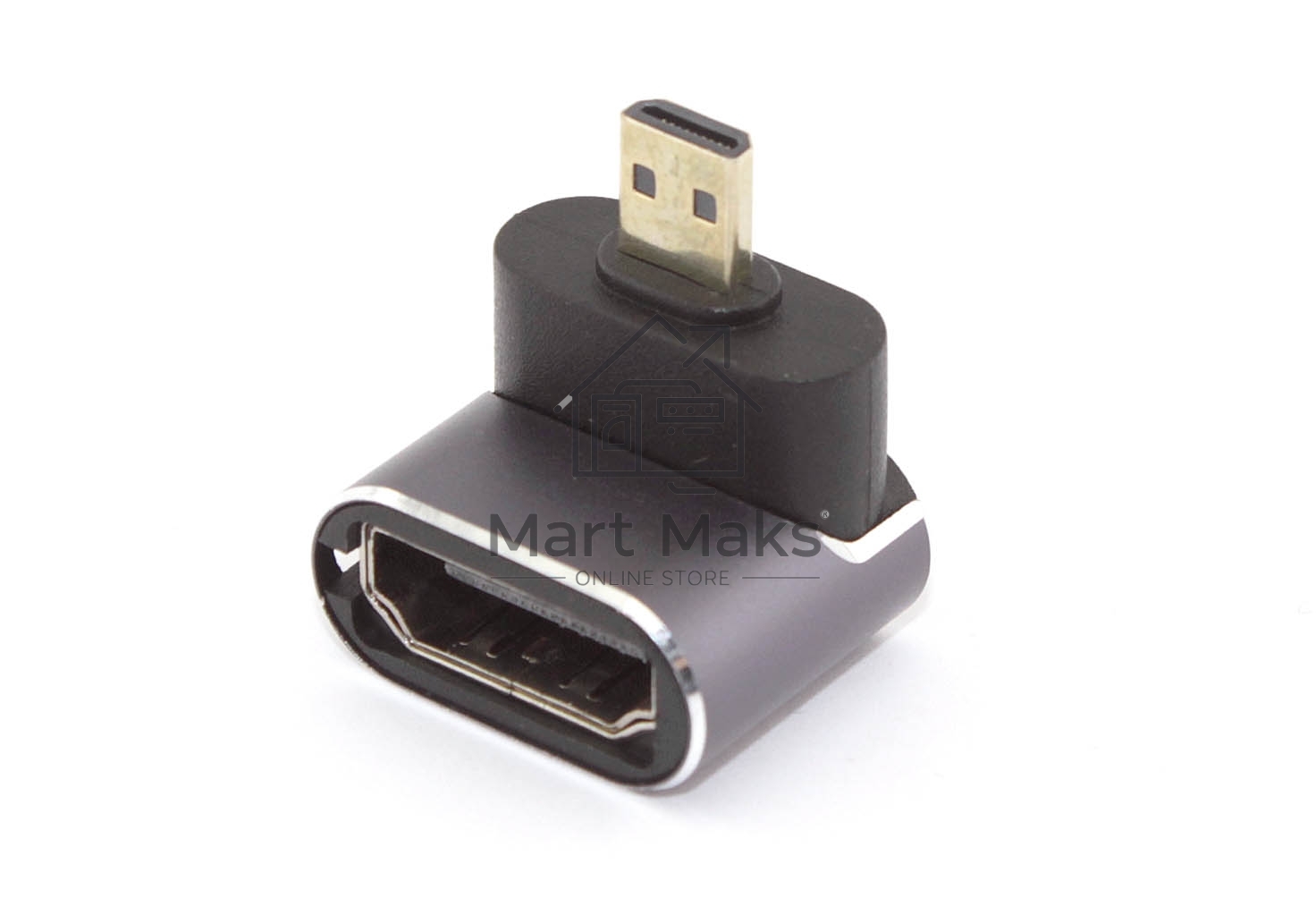 Переходник micro HDMI  на HDMI вниз