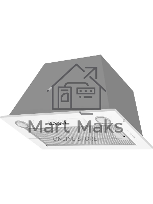 Вытяжка встраиваемая Kuppersberg Inlinea 52 W X белый, 52 см, 1300 куб. м/ч, 39 дБ