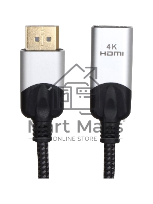 Кабель VCOM DisplayPort TO HDMI 4K 0.15 M CG621M-0.15