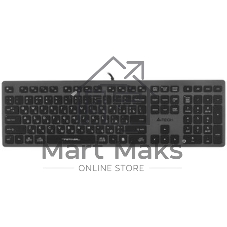 Клавиатура A4Tech Fstyler FX60H проводная, USB Type-A, серый