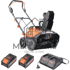 Снегоуборщик аккумуляторный PATRIOT PE 4542 LCT 40V + 2 АКБ 4Ah + З\У в комплекте