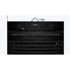 Духовой шкаф электрический Bosch HJA737BA0 Serie 4, 60 см, 76 л, черный, Auto Pilot 10, 3D Hotair,класс энергоэффективности А, 7 режимов, LCD-дисплей, галогенное освещение, самоочистка EcoClean,проволочные направляющие