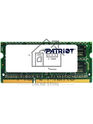 Оперативная память Patriot, DDR3L, 4Gb (1x4 Gb), 1600 MHz, CL11, SO-DIMM