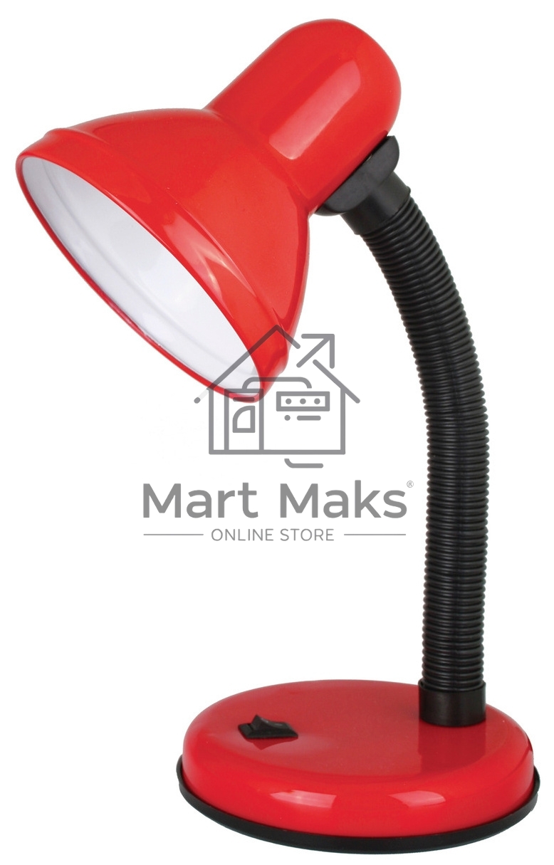 Светильник UF-301 С04 настол. 230В 60Вт красн. Ultraflash 12358
