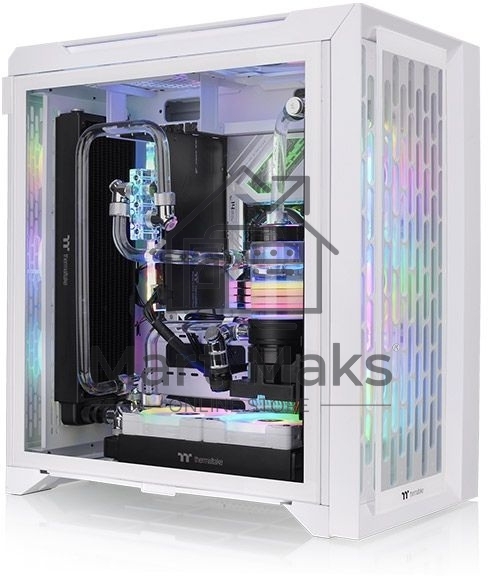 Компьютерный корпус Thermaltake CTE C700 TG ARGB белый без БП ATX 3x140mm 2xUSB3.0 audio bott PSU