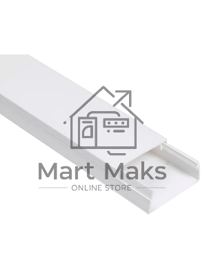 Кабель-канал 40х25 L2000 пластик ECOLINE ИЭК CKK11-040-025-1-K01