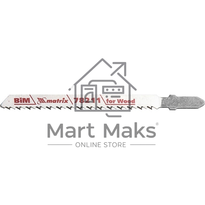 Полотна для электролобзика по дереву, 3 шт. T101BF, 75 x 2,5мм, Bimetal Matrix