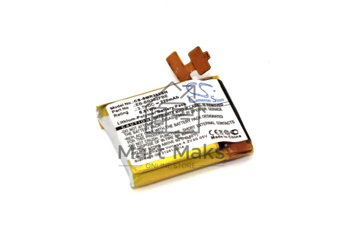 Аккумуляторная батарея CameronSino для смарт-часов Samsung Gear Live SM-R382 220 mah