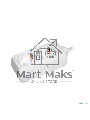 Удлинитель Iek WYP10-16-02-05-Z-N У02 2 места 2Р+РЕ/5 метров 3х1мм2 16А/250 IEK