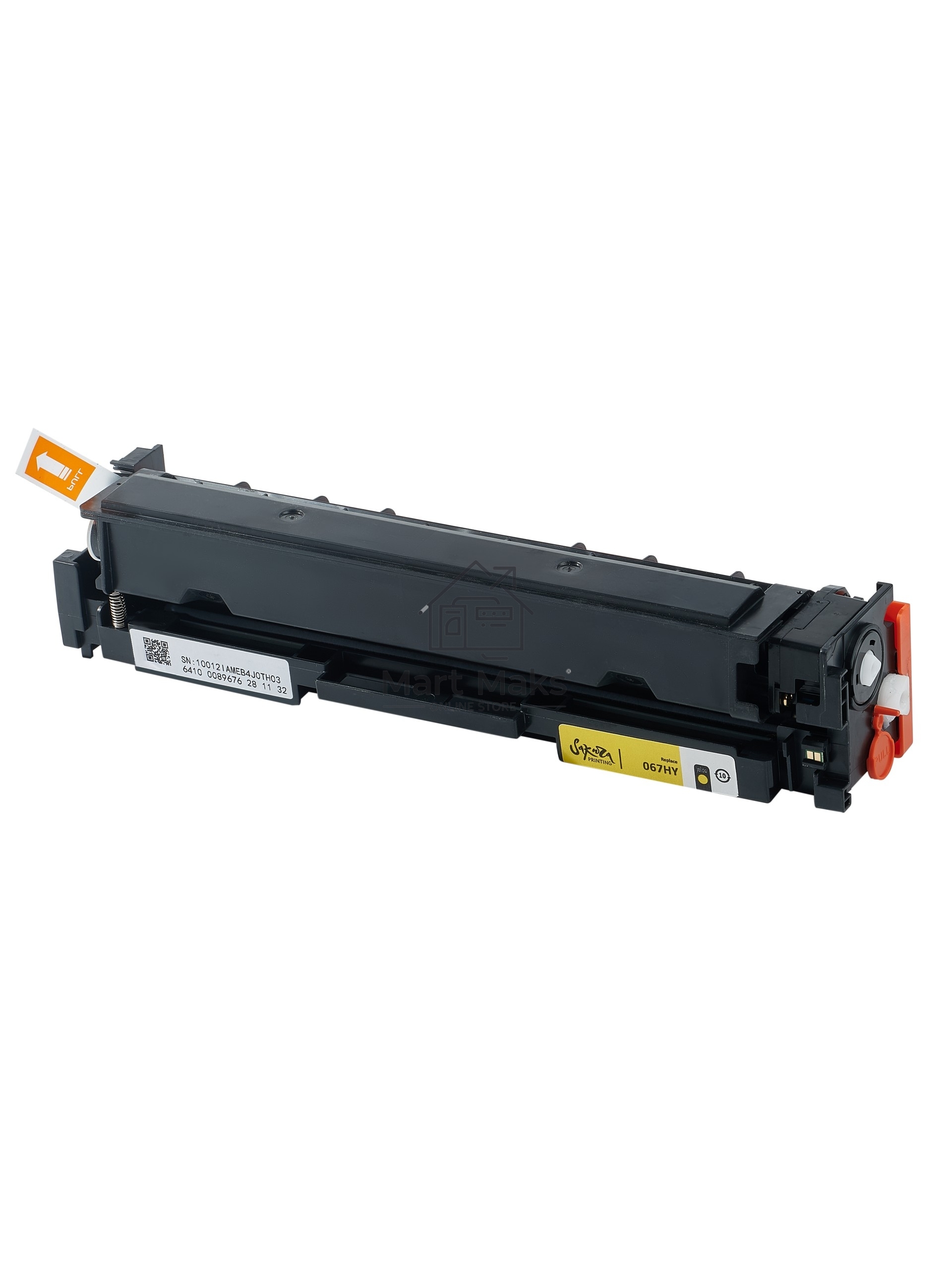 Картридж лазерный Sakura 067HY (5103C002) для Canon i-SENSYS LBP631/LBP633/MF651/MF655/MF657, желтый, 2350 к. (чип без счетчика копий)