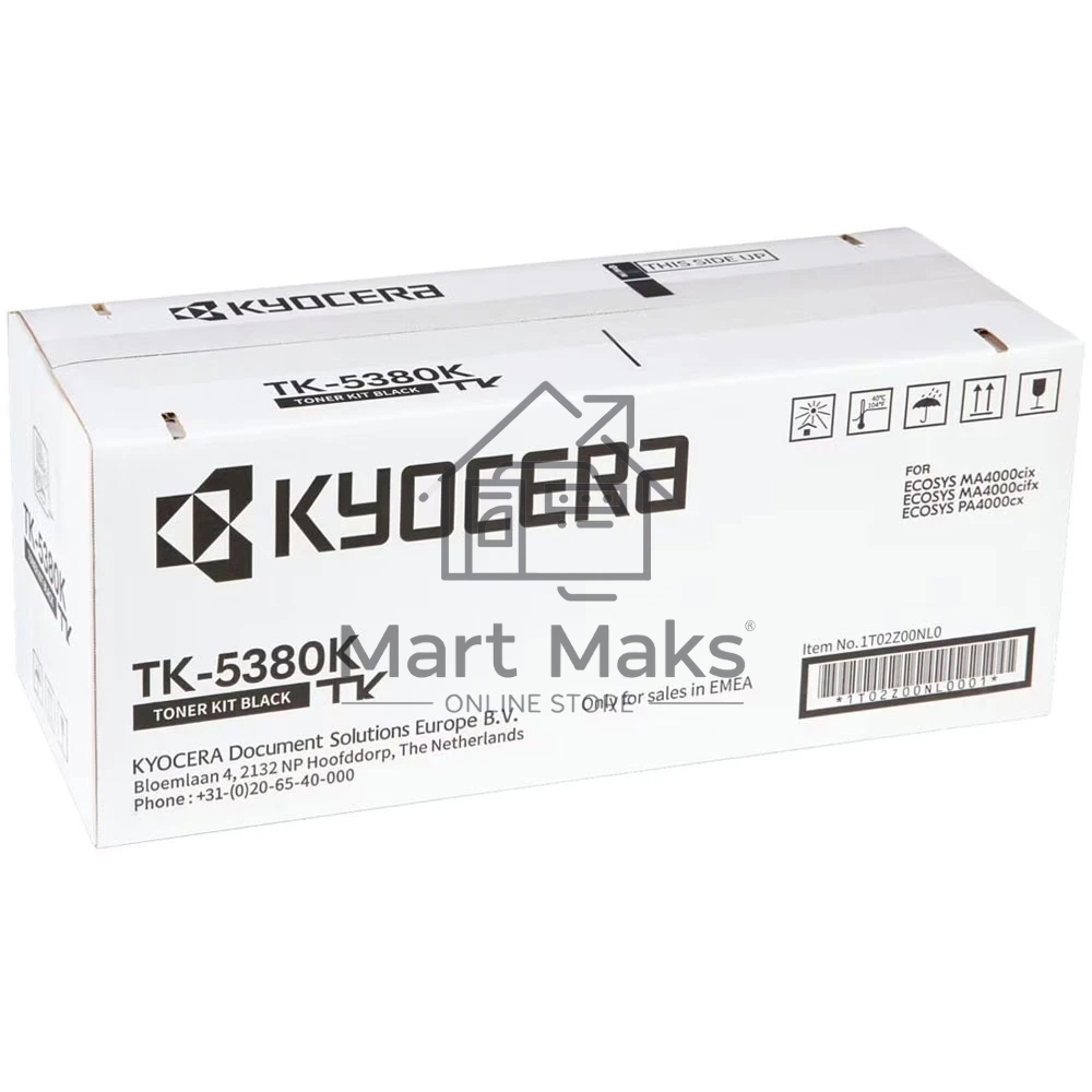 Картридж лазерный Kyocera TK-5380K 1T02Z00NL0 черный (13000стр.) для Kyocera PA4000cx/MA4000cix/MA4000cifx
