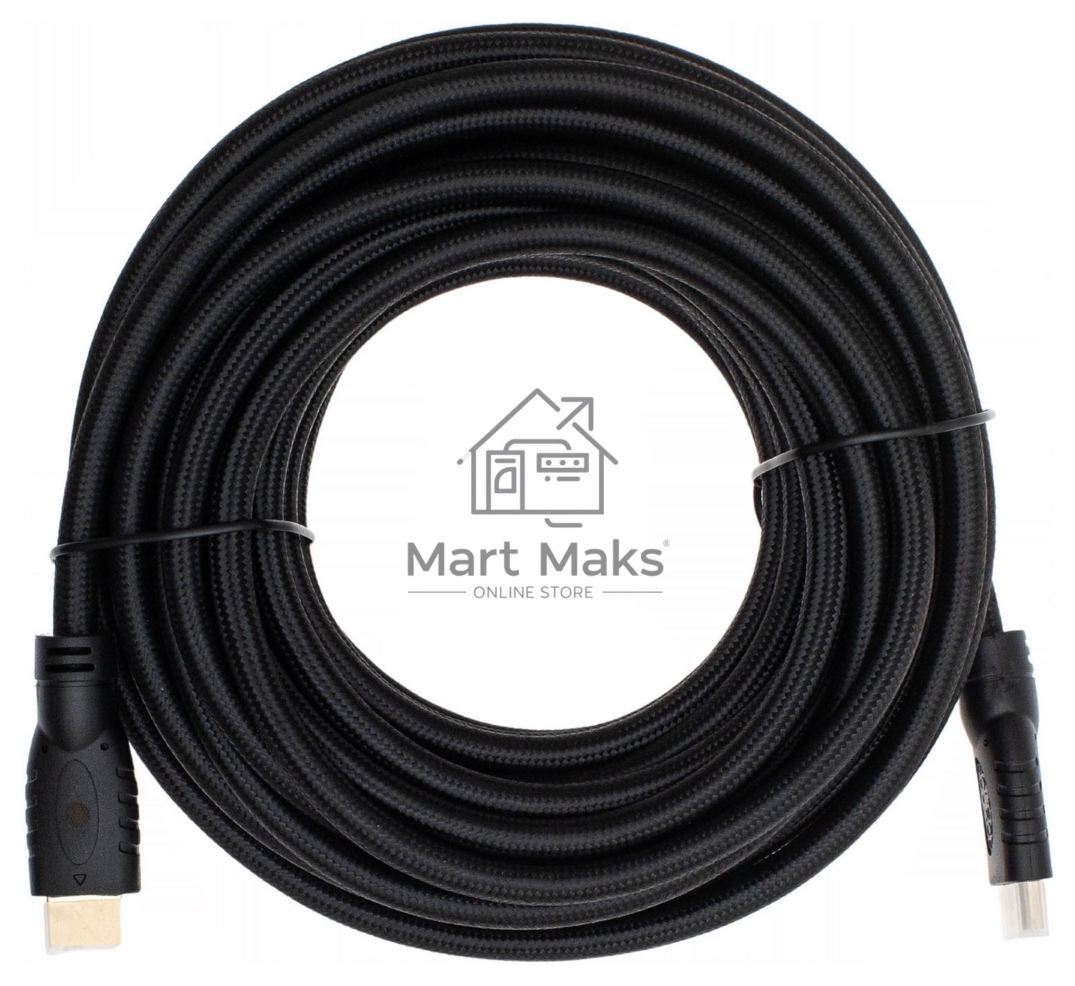 Кабель аудио-видео Cactus CS-HDMI.2-10 HDMI (m)/HDMI (m) 10м. Позолоченные контакты черный