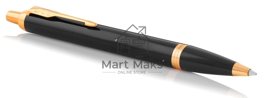 Ручка шариковая Parker IM Core K321 (CW1931666) Black GT M, синие чернила, подарочная коробка