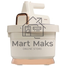 Миксер с чашей Centek CT-1129 бежевый/золотой хром, 800 Вт