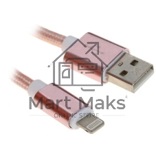 Кабель Redline Candy УТ000021991 Lightning (m) USB A(m) 1м розовый
