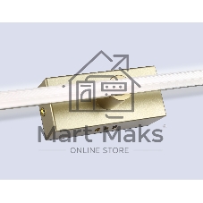 Настенный светодиодный светильник Ambrella light FL6114 GD золото 9W 3000K-6400K 410*45*80