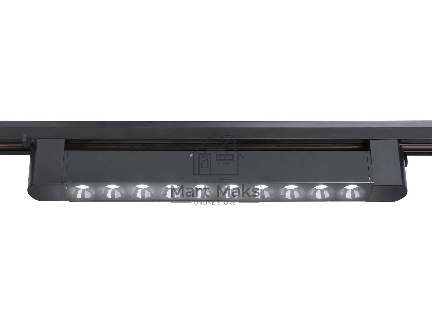 Трековый однофазный светильник Ambrella light GL6709 BK черный IP20 20W 4200K 24° 323*35*57