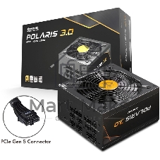 Блок питания Chieftec Polaris 3.0 PPS-1050FC-A3, 1050Вт, 80 PLUS Gold, 135мм, модульный, черный